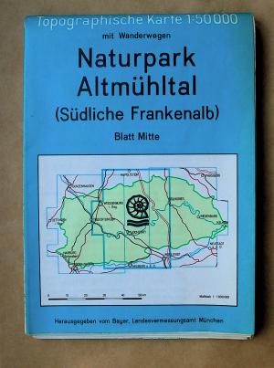 Naturpark Altmühltal Blatt Mitte.“ (Bayerisches Landesvermessungsamt ) –  Buch Gebraucht Kaufen – A00X50S901Zzo