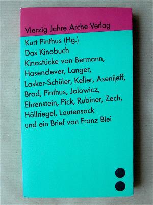 gebrauchtes Buch – Pinthus, Kurt  – Das Kinobuch.