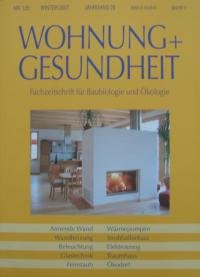 gebrauchtes Buch – Institut für baubiologie + Oekologie Neubeuern – WOHNUNG + GESUNDHEIT Nr. 125