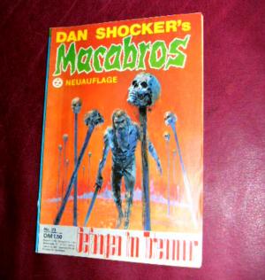 gebrauchtes Buch – Dan Shocker´s - Macabros - Gefangen in Totenmaar - Neuauflage - Roman - Nr.23