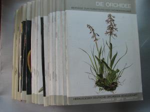 Die Orchidee. Beiträge zur Förderung der Orchideenkunde. - Konvolut 25 Hefte aus 1975 bis 1980