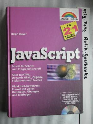 JavaScript in 21 Tagen - mit CD-Rom