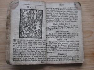 Neuer hundertjähriger oder immerwährender Haus-Kalender. Darin zu finden, wie ein fleißiger Hausvater sein Hauswesen mit Nutzen einrichten, die Mißjahre […]