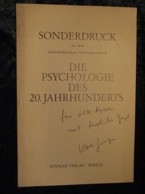 Die Psychologie des 20. Jahrhundert