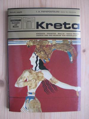 gebrauchtes Buch – A. Papapostolou – Kreta. Knossos - Phaistos - Mallia - Hagia Triada - Zakros und das Museum von Heraklion + 14 AK