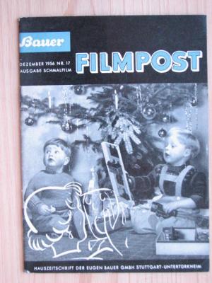 Bauer Filmpost August 1956 Nr. 197 Ausgabe Schmalfilm