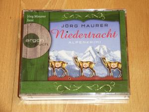 gebrauchtes Hörbuch – jörg maurer – "niedertracht" alpenkrimi