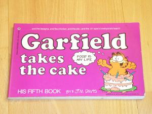 "garfield takes the cake" his fifth book