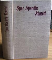 antiquarisches Buch – Schnoor, Dr – Oper Operette Konzert