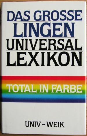 gebrauchtes Buch – Das Grosse Lingen Universal Lexikon Bd. 19 Univ-Weik