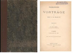 Poliklinische Vorträge. 2 Bände. Übersetzt von Sigmund Freud (I.Band: Schuljahr 1887-88) und Max Kahane (II.Band: Schuljahr 1888-89). Mit zusammen 224 […]