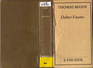 gebrauchtes Buch – Thomas Mann – Doktor Faustus