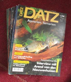 DATZ - Aquarien- und Terrarienzeitschrift Jahrgang 1998