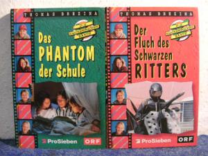 2 X Die Knickerbockerbande - Das Phantom der Schule + Der Fluch des schwarzen Ritters