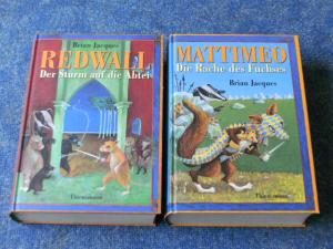 2 X Brian Jacques - Redwall - Der Sturm auf die Abtei + Mattimeo - Die Rache des Fuchses