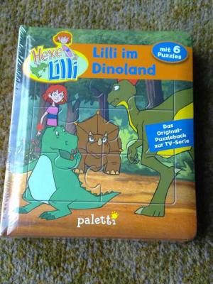 Hexe Lilli im Dinoland mit 6 Puzzles