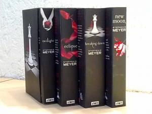 4 X Twilight Saga - Twilight, New Moon, Eclipse, Breaking dawn im Kartonschuber