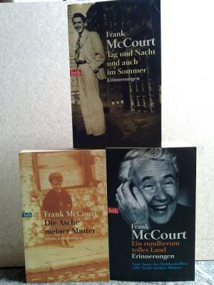 3 X Frank McCourt - Die Asche meiner Mutter + Ein rundherum tolles Land + Tag und Nacht und auch im Sommer