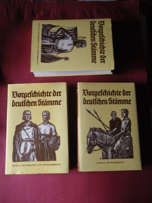 Vorgeschichte der deutsche Stämme 3 Bände- 1: Urgermanen und Westgermanen 2: Westgermanen 3Ostermanen udn Nordgermanen