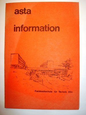 gebrauchtes Buch – Universitätsführer Köln 1959. – Allgemeiner Studentenausschuss AStA Information; Fachhochschule für Technik Ulm