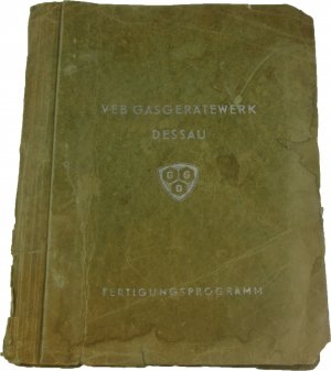 antiquarisches Buch – Fertigungsprogramm ca. 1955-1960