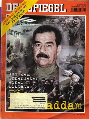 DER SPIEGEL Nr: 05/2003 vom 27.01.2003 "Die Akte Saddam"