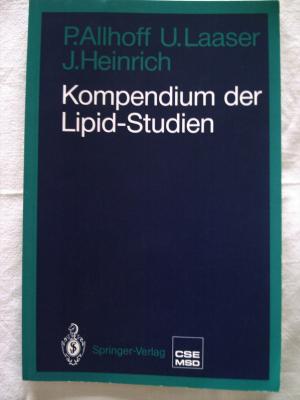 gebrauchtes Buch – Allhoff, Peter; Laaser – Kompendium der Lipid-Studien