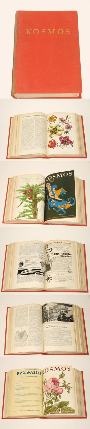 Kosmos. Die Zeitschrift für alle Freunde der Natur. 52. Jahrgang 1956 komplett