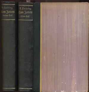 Geschichte Tom Jones, eines Findlings. Aus dem Englischen übersetzt von Wilhelm von Lüdemann. 2 Teile in 2 Bänden.