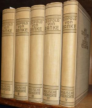 Englische Geschichte, vornehmlich im 17. Jahrhundert. Hrsg. u. mit einem Nachwort versehen von Horst Michael. 9 in 5 Bänden.