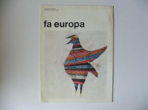 fa europa, Jahrgang 2, Nummer 1 (Studenten-Zeitschrift der Famous Artists School)