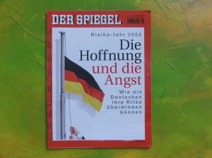 gebrauchtes Buch – Rudolf Augstein (1923-2002)  – DER SPIEGEL Nr. 1/30.12.02: Risiko-Jahr 2003: Die Hoffnung und die Angst: Wie die Deutschen ihre Krise überwinden können