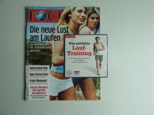 FOCUS Nr. 14/12, 31. März 2012: Die neue Lust am laufen: So werden Sie fit, schlank und gesund. Mit DVD: Das perfekte Lauftraining