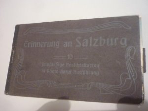 antiquarisches Buch – Erinnerung an Salzburg