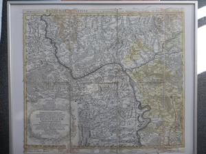 Landgraviatus Hasso-Darmstattini & omnium eo spectantium Terrarum Repraesentatio Geographica, Folium secundum [Gesamttitel auf Bl. 6: Delineatio Geographica […]