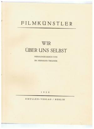 Filmkünstler. Wir über uns selbst