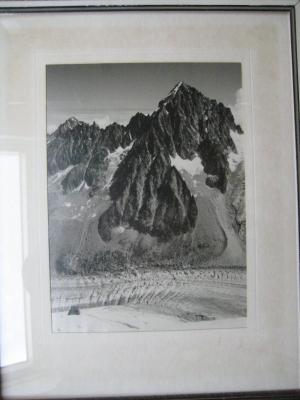 Photographie originale Jean Drissaud Argentiéres Haute-Savoie Alpes 1967 Originalfotografie