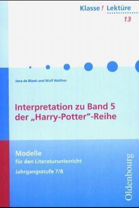 Harry Potter 5. Lektüre.