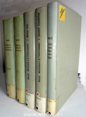 Wörterbuch der deutschen Pflanzennamen [5 Bände] Bd. 1 : (Abelia - Cytisus) : Mit 296 Abb. : Mit Unterstützung der Preussischen Akademie der Wissenschaften […]