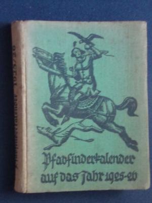 Der Pfadfinderkalender auf das Jahr 1925/26