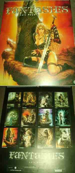 Luis Royo Fantasies 2006 Kalender