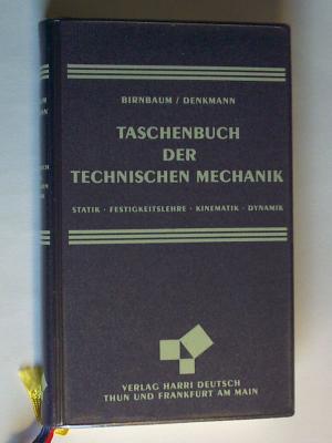 Taschenbuch der Technischen Mechanik