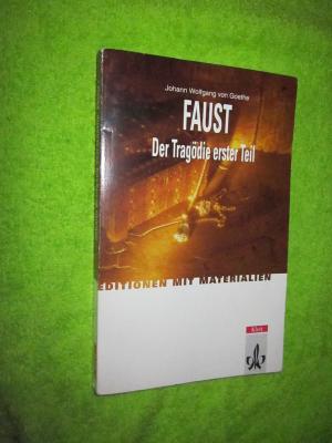 gebrauchtes Buch – Goethe, Johann W von – Faust I - Mit Materialien