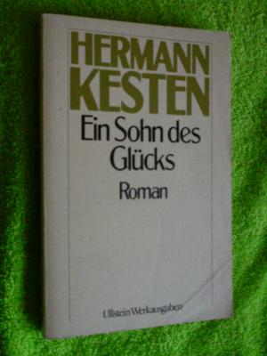 gebrauchtes Buch – Hermann Kesten – Ein Sohn des Glücks gebrauchtes Buch – Hermann Kesten – Ein Sohn des Glücks