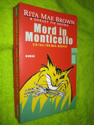 gebrauchtes Buch – Brown, Rita M – Mord in Monticello- Ein Fall für Mrs. Murphy