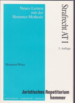 Strafrecht - AT I - Karl E Hemmer, Achim Wüst
