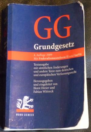 gebrauchtes Buch – Grundgesetz