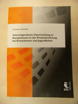 Internetgestützte Untersuchung zu Kompetenzen in der Prozentrechnung bei Erwachsenen und Jugendlichen