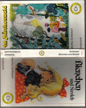 Im Märchenwald - Bienchen und Strolch - "Dreh-um-Buch" - (Großschrift)