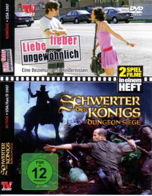 2 Filme: Liebe lieber ungewöhnlich - Eine Beziehung mit Hindernissen  /  SCHWERTER DES KÖNIGS   **TV direkt**   DVD   NEU